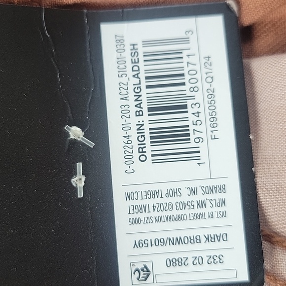 Art Class Junior Brown Relaxed Shorts W/ Flexible Drawstring, Size: XL (14) NWT - Picture 9 of 9